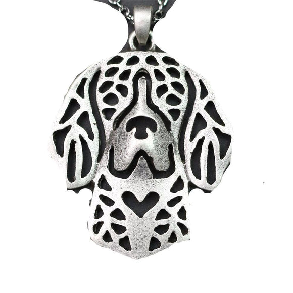 Beagle Face Pendant Necklace